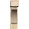 Ekena Millwork Legacy Block Rough Sawn Bracket w/ Offset Brace, Douglas Fir, 8"W x 30"D x 30"H BKT0806X30X30LEC05RDF - alternate 4